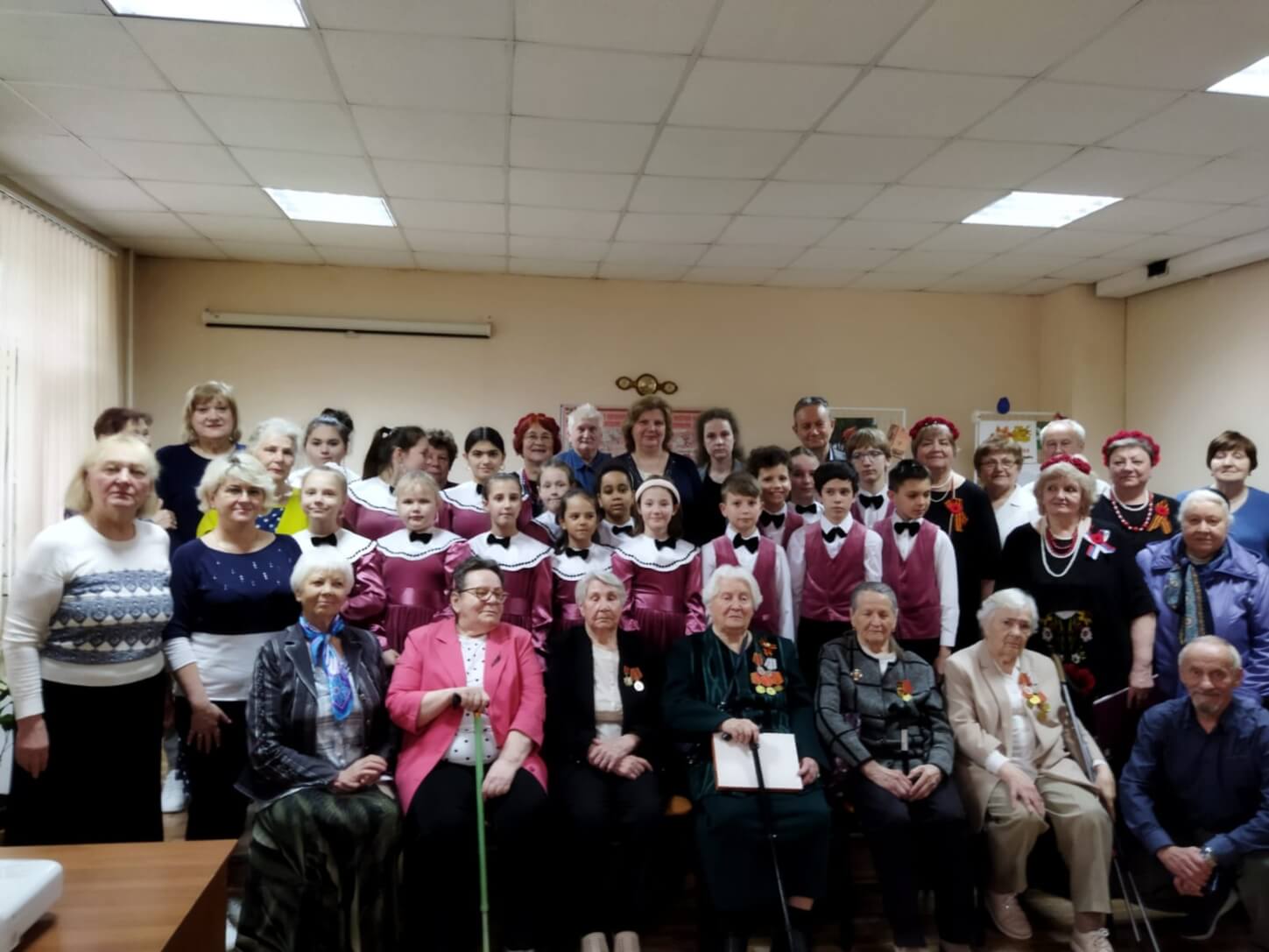 25.05.2023г. в Совете ветеранов района Дмитровский состоялось  патриотическое мероприятие, Урок гордости «Не забывайте о войне» - Совет  Ветеранов войны и труда